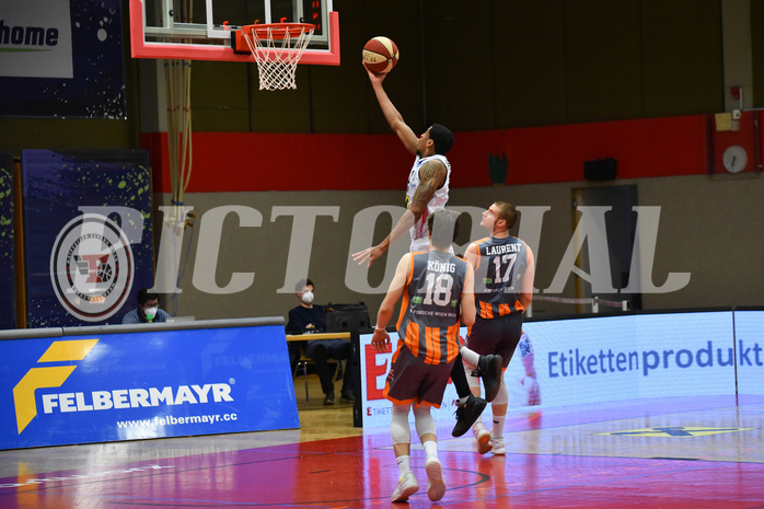 Basketball Superliga 2020/21, Viertelfinale Spiel 4 Flyers Wels vs.Klosterneuburg Dukes