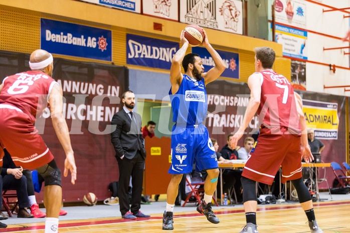 Basketball, ABL 2017/18, Grunddurchgang 14.Runde, Traiskirchen Lions, Oberwart Gunners, Louis Dabney Jr. (5)