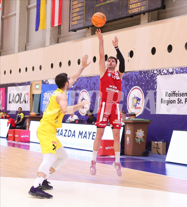 Basketball Superliga 2023/24, Grunddurchgang 3.Runde SKN St. Pölten vs. BC Vienna


