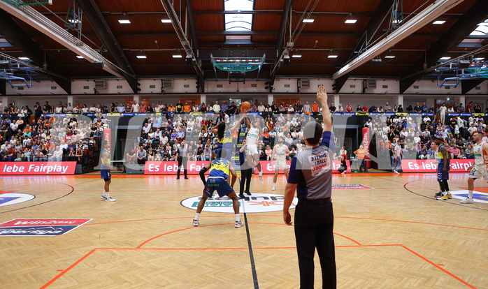 Basketball Superliga 2023/24, Playoff, Semifinale Spiel 1 Klosterneuburg Dukes vs. UBSC Graz


