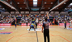 Basketball Superliga 2023/24, Playoff, Semifinale Spiel 1 Klosterneuburg Dukes vs. UBSC Graz