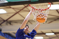 Basketball Zweite Liga 2024/25, Grunddurchgang 19.Runde Raiders Tirol vs. BBU Salzburg


