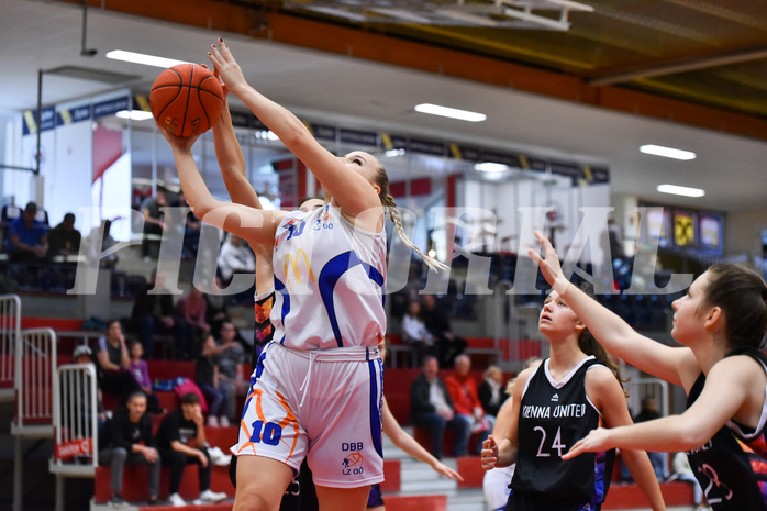 Basketball Superliga 2022/23, Grunddurchgang 4.Runde,DBB LZ OÖ vs Vienna United Women
