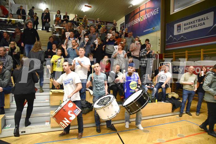 Basketball Superliga 2019/20,  1.Plazierungsrunde Flyers Wels vs. Gmunden Swans


