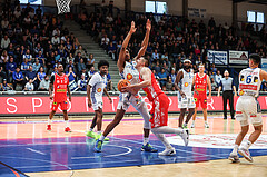 Basketball Superliga 2024/25, Playoffs, Halbfinale Spiel 3 Oberwart Gunners vs. Traiskirchen Lions


