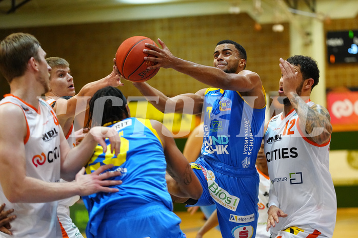 Basketball Superliga 2022/23, Grunddurchgang, 5. Spiel , Fuerstenfeld vs. St.Poelten


