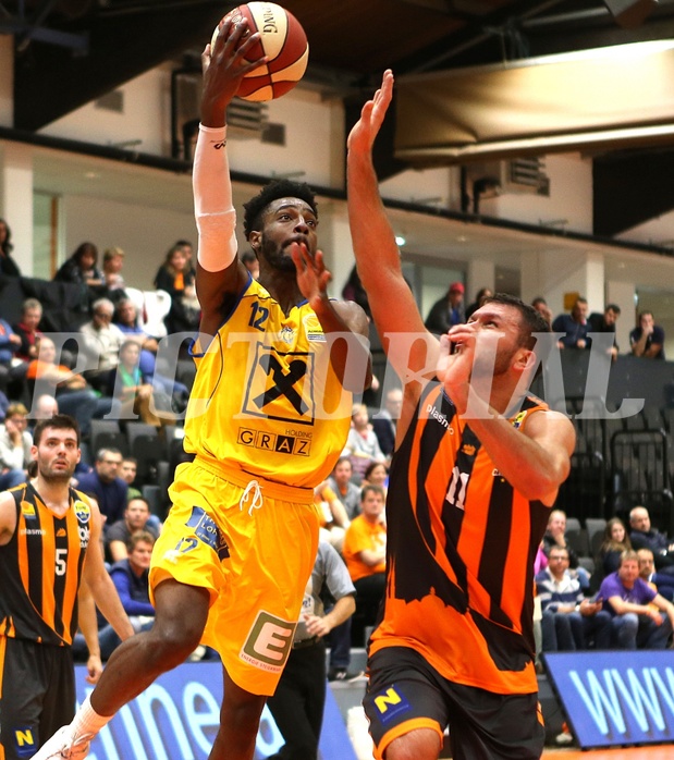 Basketball ABL 2016/17, Grunddurchgang 5.Runde BK Dukes Klosterneuburg vs. UBSC Graz



