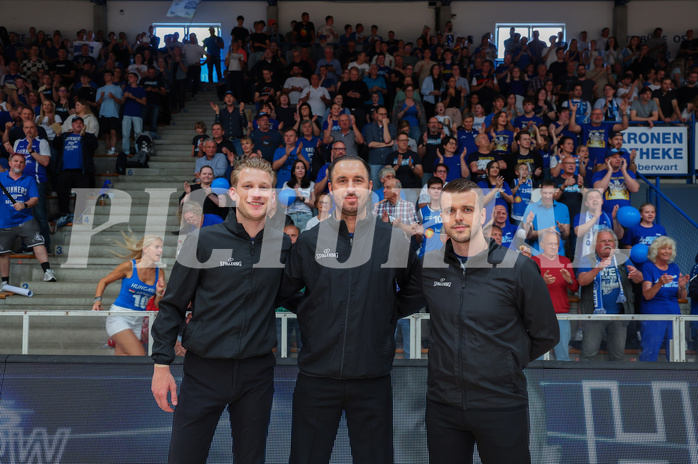 Basketball Superliga 2024/25, Playoffs, Finale Spiel 3 Oberwart Gunners vs. BBC Nord Dragonz


