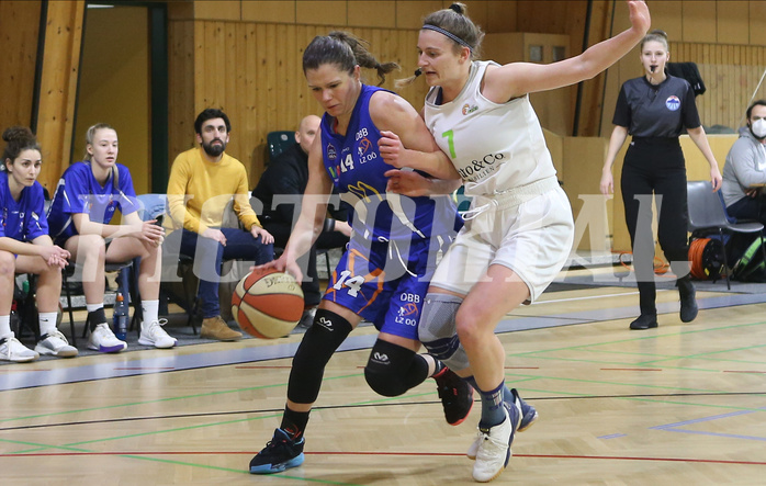 Basketball Damen Superliga 2020/21, Grunddurchgang 13.Runde Basket Flames vs. DBB LZ OÖ


