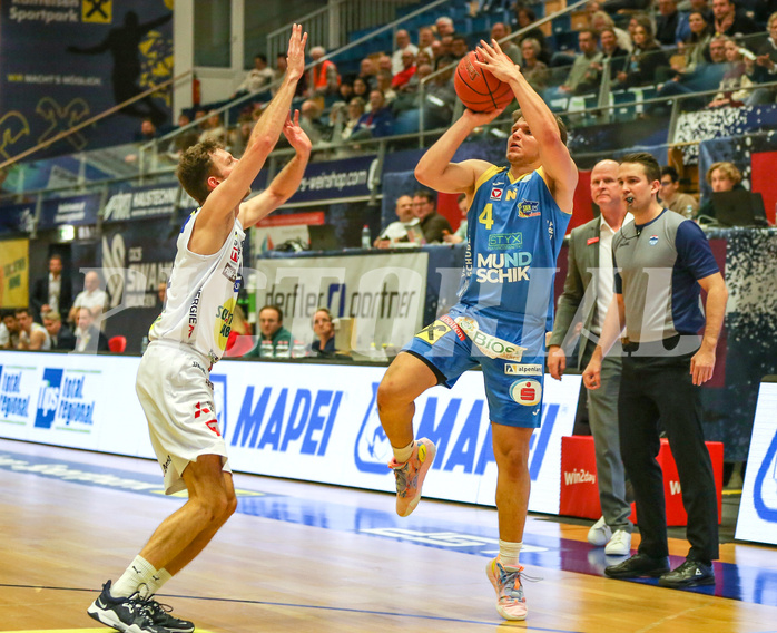 Basketball Superliga 2022/23, Grunddurchgang 12.Runde Gmunden Swans vs. SKN St.Pölten


