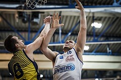 Basketball, ABL 2018/19, Grunddurchgang 27.Runde, Oberwart Gunners, UBSC Graz, Renato Poljak (16)