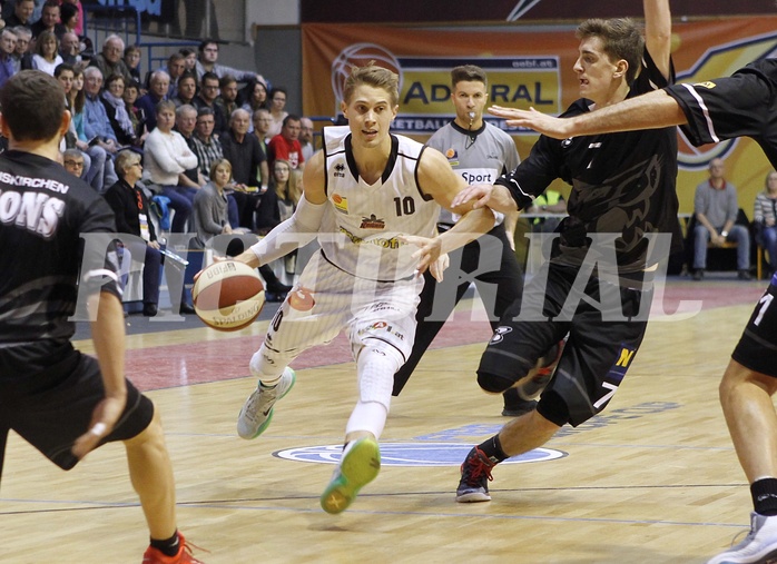 Basketball ABL 2015/16 Grunddurchgang 15.Runde  Güssing Knights vs Traiskirchen Lions
