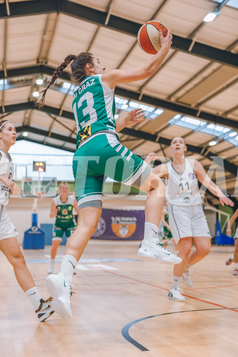 Basketball Austria Damen Cup 2020/21, Cup Semifinale D.C. Timberwolves vs. UBI Graz
