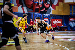 Basketball, Basketball Zweite Liga 2024/25, Grunddurchgang 19.Runde, Traiskirchen Lions NexGen, Wörthersee Piraten, Lukas Simoner (3)