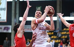 Basketball ABL 2016/17, Playoff VF Spiel 1 BC Vienna vs. WBC Wels


