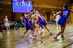 Basketball, Win2Day Basketball Damen Superliga 2024/25, Grunddurchgang 9.Runde, Basket Flames, UBSC-DBBC Graz, Lisa Ganhör (9)