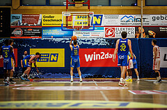Basketball, Win2Day Superliga 2024/25, Grunddurchgang 4.Runde, Traiskirchen Lions, St. Pölten, Duje Putnik (11)