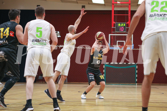 Basketball 2.Bundesliga 2019/20, Grunddurchgang 21.Runde Basket Flames vs. Jennersdorf Blackbirds