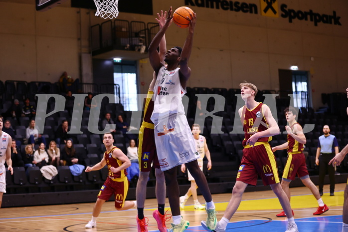 22.12.2024, Graz, Raiffeisen Sportpark Graz, Basketball Zweite Liga 2024/25, Grunddurchgang, Runde 13, Future Team Steiermark vs Safare Traiskirchen Lions NexGen