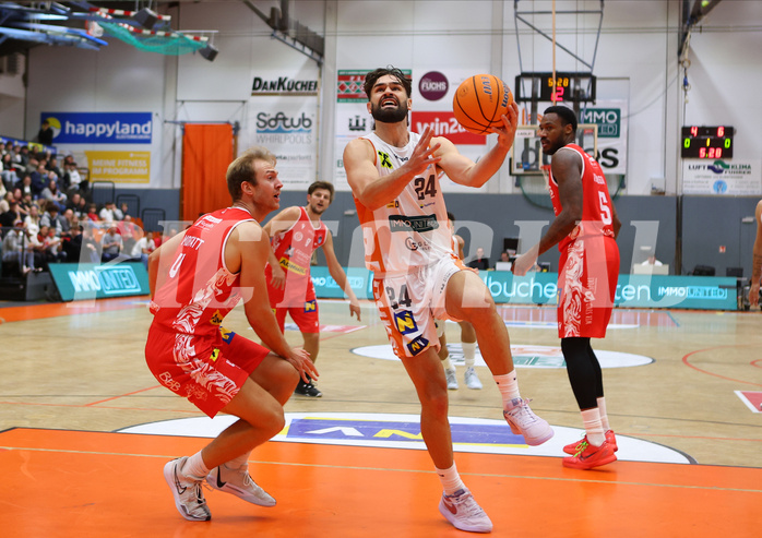 Basketball Superliga 2024/25, Grunddurchgang 5.Runde Klosterneuburg Dukes vs. Traiskirchen Lions