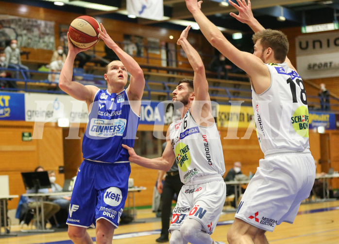 Basketball Superliga 2020/21, 6. Plazierungsrunde Gmunden Swans vs. Oberwart Gunners


