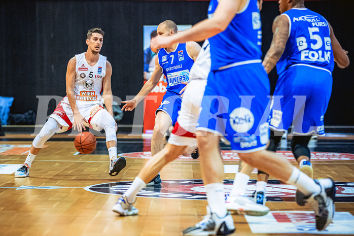 Basketball Basketball Superliga 2021/22, 5. Platzierungsrunde BC GGMT Vienna  vs. Oberwart Gunners