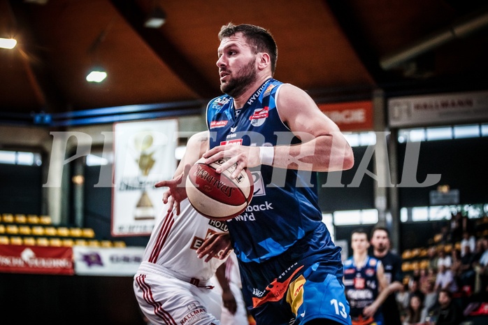 Basketball, ABL 2017/18, Playoff HF Spiel 3, BC Vienna, Kapfenberg Bulls, Jozo Rados (13)