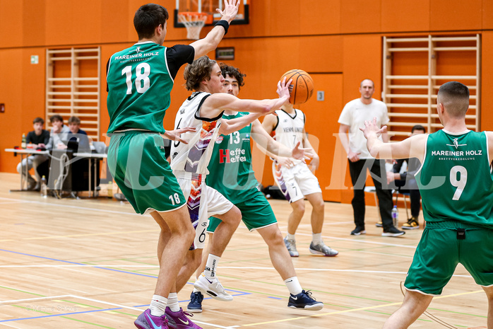 22.03.2025 Österreichischer Basketballverband 2024/25, SLMU19, Vienna United vs. Kapfenberg Bulls 