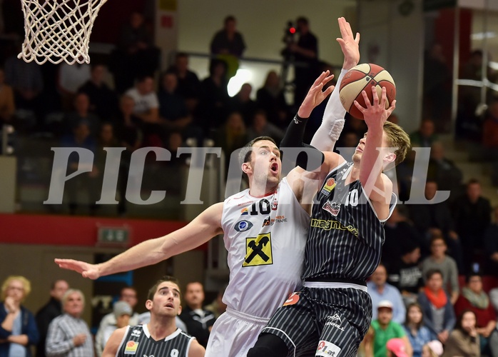 Basketball ABL 2015/16 Grunddurchgang 28.Runde WBC Wels vs Guessing Knights