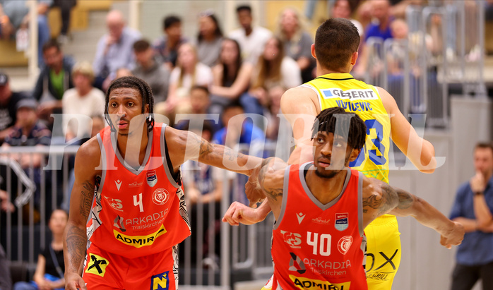 Basketball Superliga 2023/24, Playoff, Viertelfinale Spiel 4 SKN St. Pölten vs. Traiskirchen Lions


