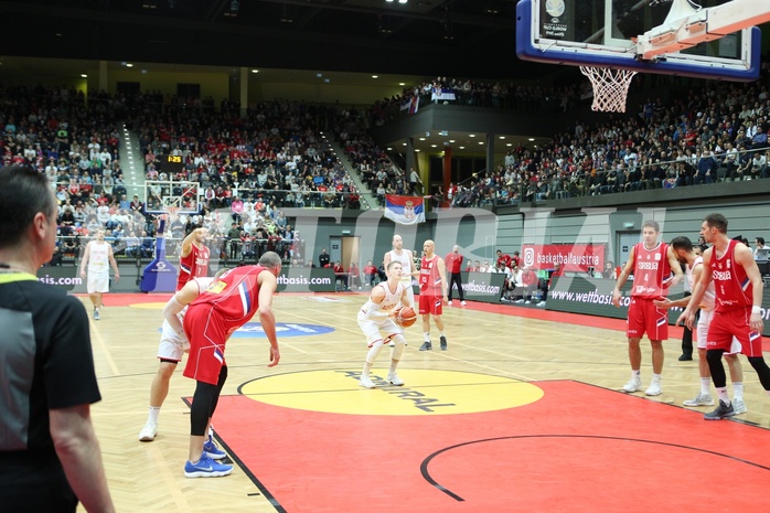 Basketball FIBA Basketball World Cup 2019 European Qualifiers,  First Round Austria vs. Serbia


