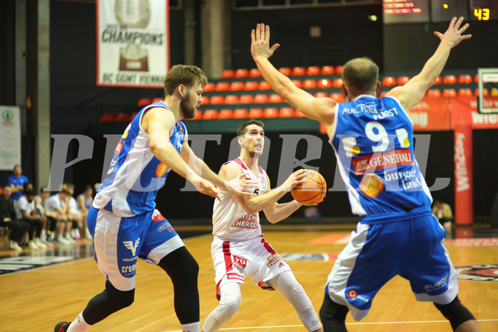 Basketball Superliga 2023/24, Gruunddurchgang 21.Runde BC Vienna vs. Oberwart Gunners