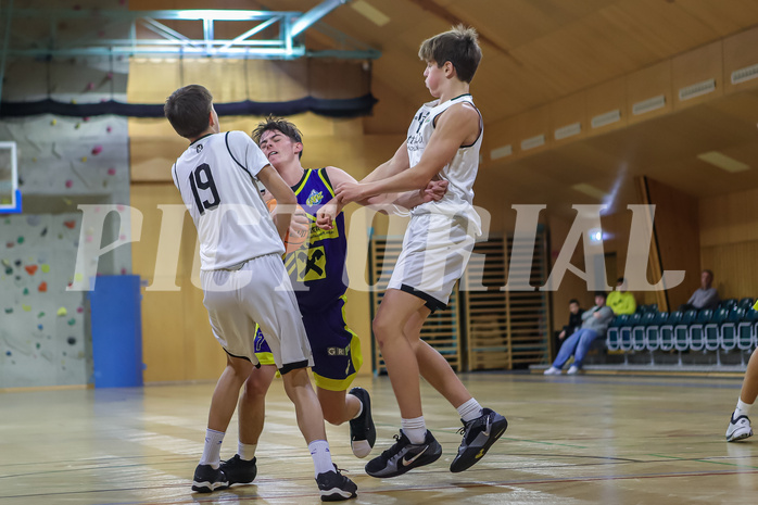 20.10.2024 Österreichischer Basketballverband 2024/25, SLMU16,Basket Flames vs. UBSC Graz

