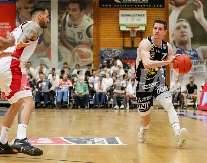Basketball Superliga 2022/23, Playoff, Finale Spiel 3 Gmunden Swans vs. BC Vienna


