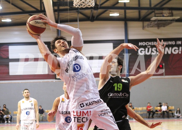 Basketball 2.Bundesliga 2018/19 Grunddurchgang 20.Runde  Jennersdorf Blackbirds vs Basket Flames