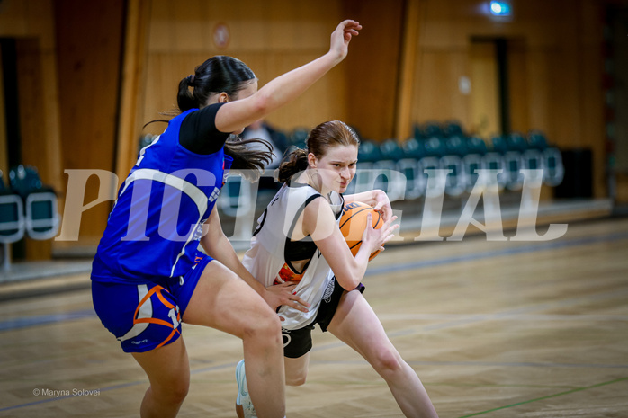05.04.2025 Österreichischer Basketballverband 2024/25, SLWU16 Vienna United vs. DBB  Basketgirls Wels