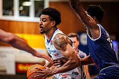 Basketball, win2day Basketball Superliga 2024/25, Grunddurchgang Runde 19, Oberwart Gunners, BBC Nord Dragonz, Robert Allen (10)