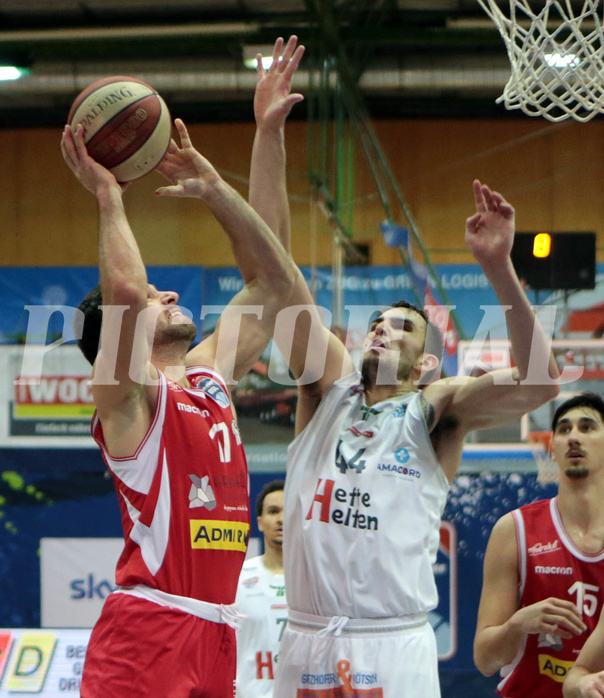 Basketball Superliga 2020/21,  Grunddurchgang 16.Runde, Kapfenberg Bulls vs. Traiskirchen Lions