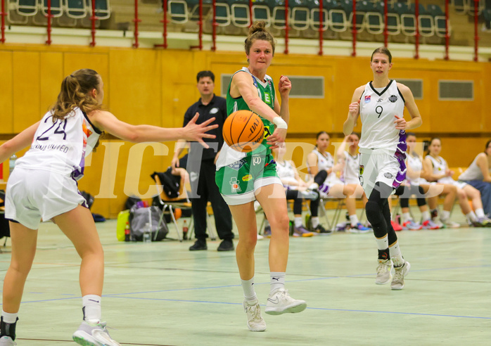 Basketball Damen Superliga 2023/24, Grunddurchgang 13.Runde Vienna United vs. UBI Graz