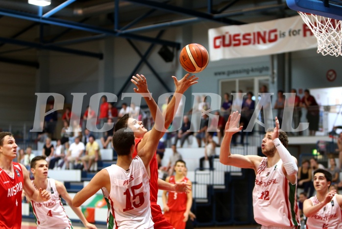 Basketball FIBA U18 European Championship Men 2015 DIV B Team Portugal vs. Team Austria


