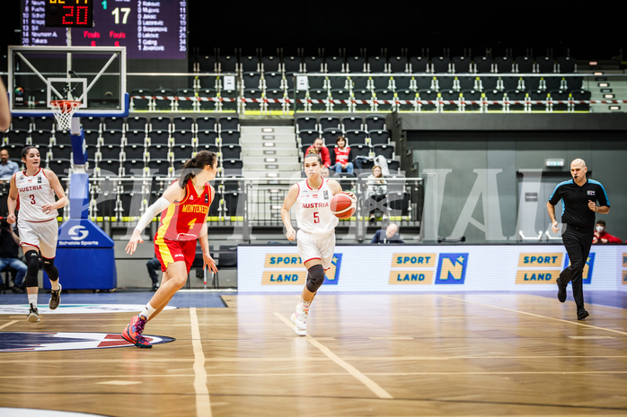 Basketball, FIBA Women´s Eurobasket Qualifiers 2023, , Österreich, Montenegro, Lisa Zderadicka (5)