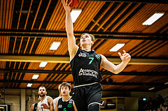 Basketball, Basketball Zweite Liga 2022/23, Grunddurchgang 3.Runde, Mattersburg Rocks, UDW Alligators, 