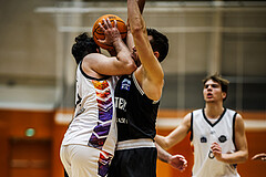 Basketball, Basketball Zweite Liga 2024/25, Grunddurchgang 8.Runde, Vienna United, Wörthersee Piraten, Alejandro Barbera Zapero (44), Marin Sliskovic (21)