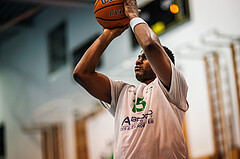 Basketball, Basketball Zweite Liga 2024/25, Grunddurchgang 16.Runde, UDW Alligators, KOS Celovec, William Emiohe (15)