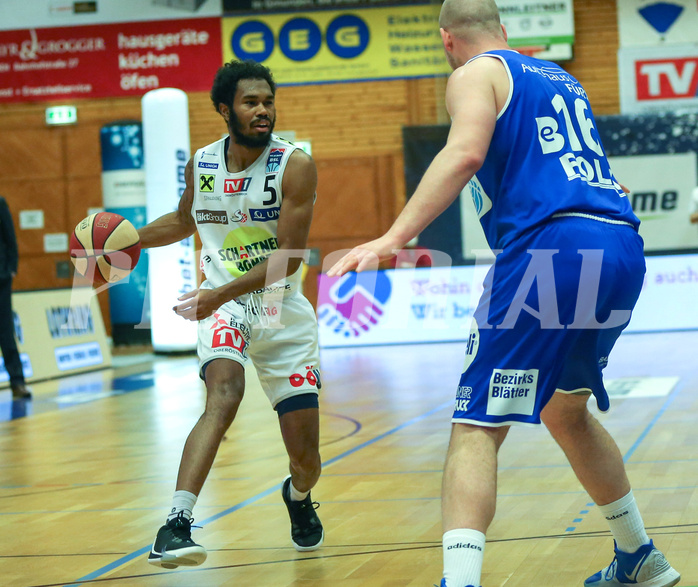 Basketball Superliga 2020/21, Halbfinale Spiel 1 Gmunden Swans vs. Oberwart Gunners