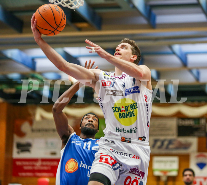 Basketball Superliga 2023/24, Playoff, Viertelfinale Spiel 1 Gmunden Swans vs. Oberwart Gunners


