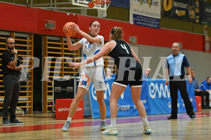 Basketball Superliga 2024/25, Grunddurchgang 1.Runde, DBB Wels vs Basket Flames Women,

