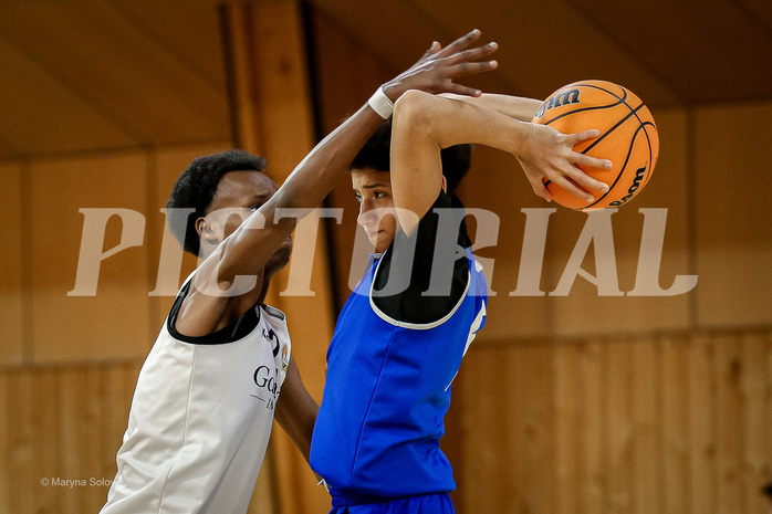 16.02.2025 Österreichischer Basketballverband 2024/25, SLMU16 Basket Flames WAT vs SG Salzkammergut