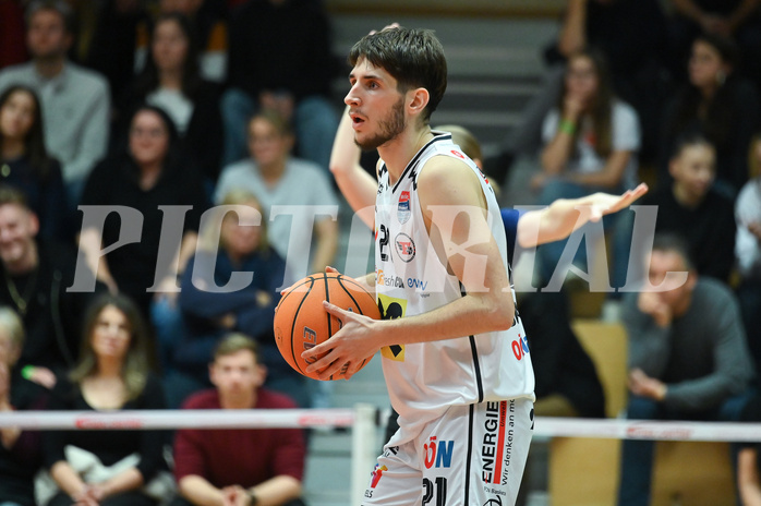 Basketball, Superliga 2024/25, Grunddurchgang 12.Runde, Flyers Wels vs. Oberwart Gunners,
