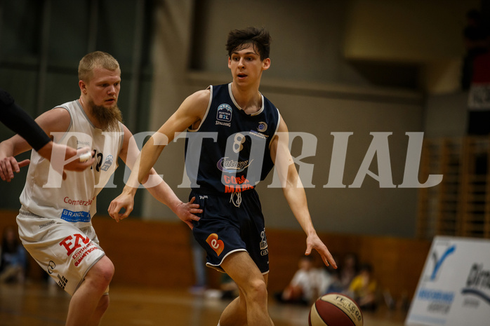 Basketball, Basketball Zweite Liga, Playoffs Viertelfinale 1. Spiel, Mattersburg Rocks, Mistelbach Mustangs, Felix Leindecker (8)